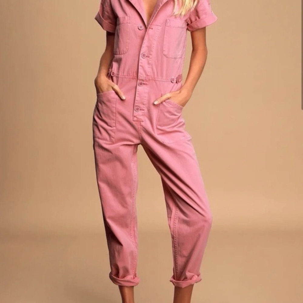 Pistola-GROVER jumpsuit in Flamingo